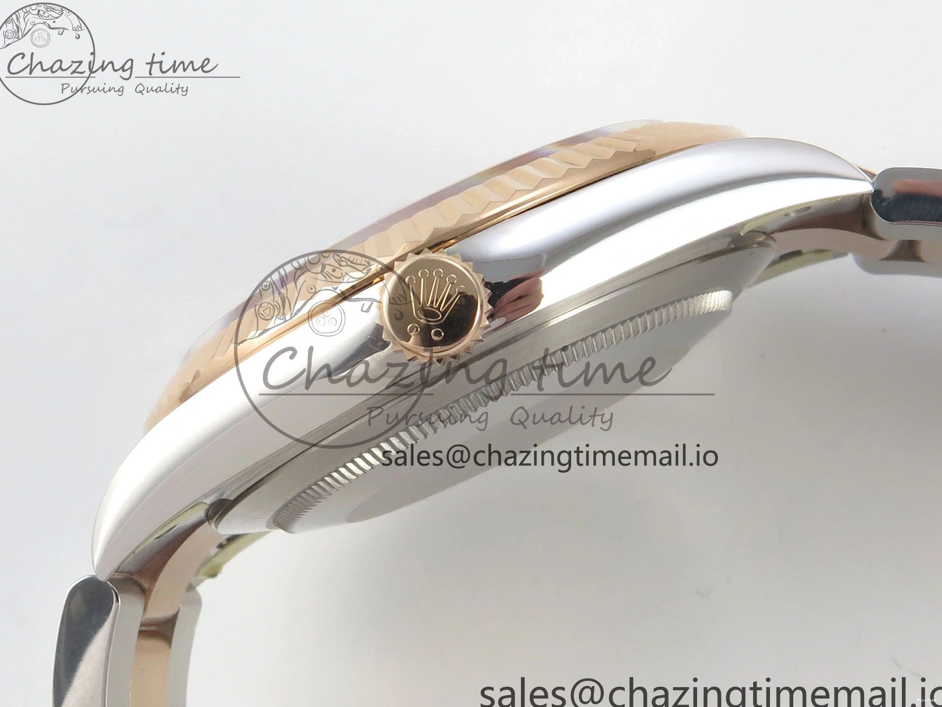 MiroTime 1218 Colorful DateJust 41 126331 SS RG ARF 1:1 Best Edition RG Diamonds Dial on Oyster Bracelet SH3235 (Weighted) 185